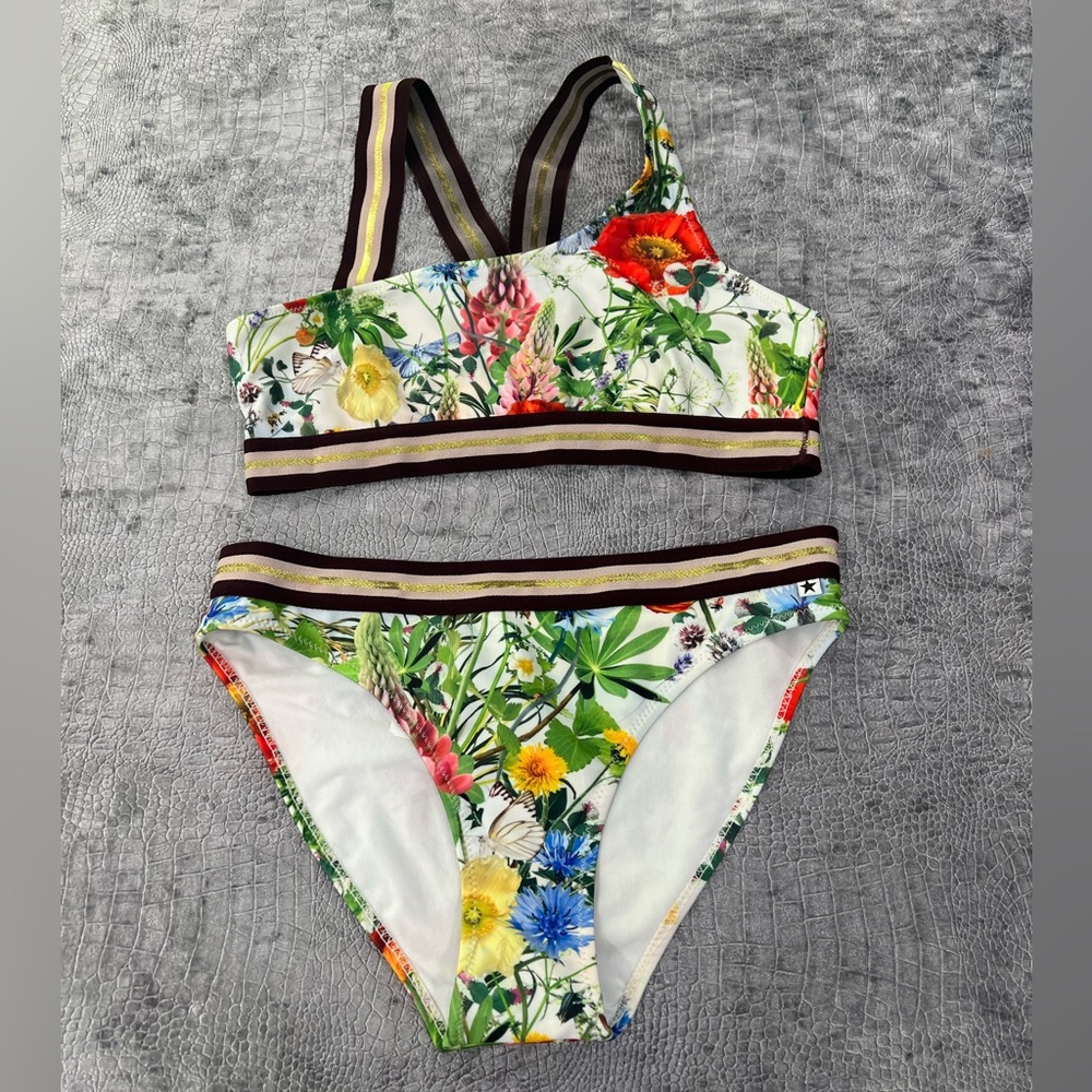 MOLO***Floral Bikini Set**Size 13/14 $98